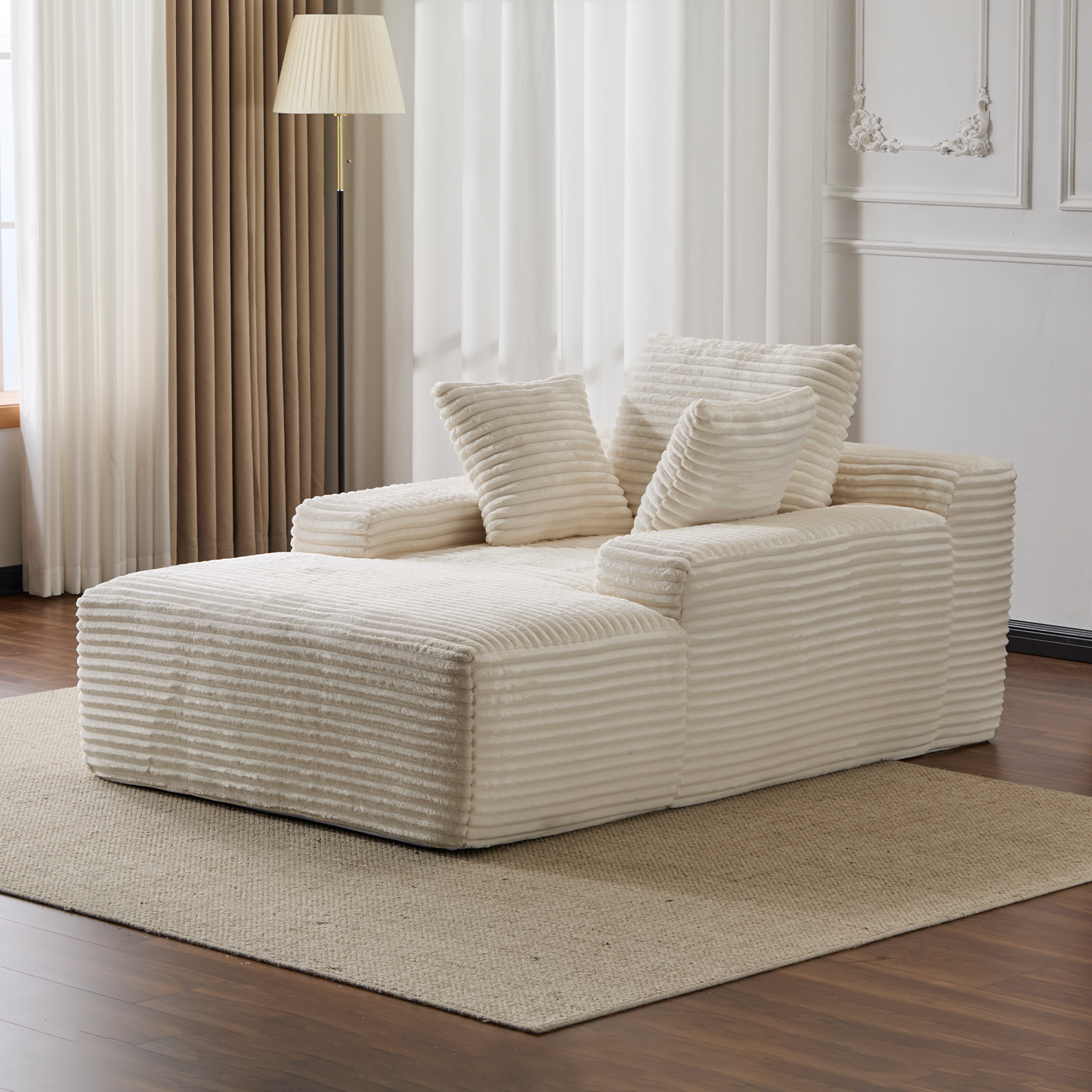 Oversized Chaise Cozy Cloud Couch