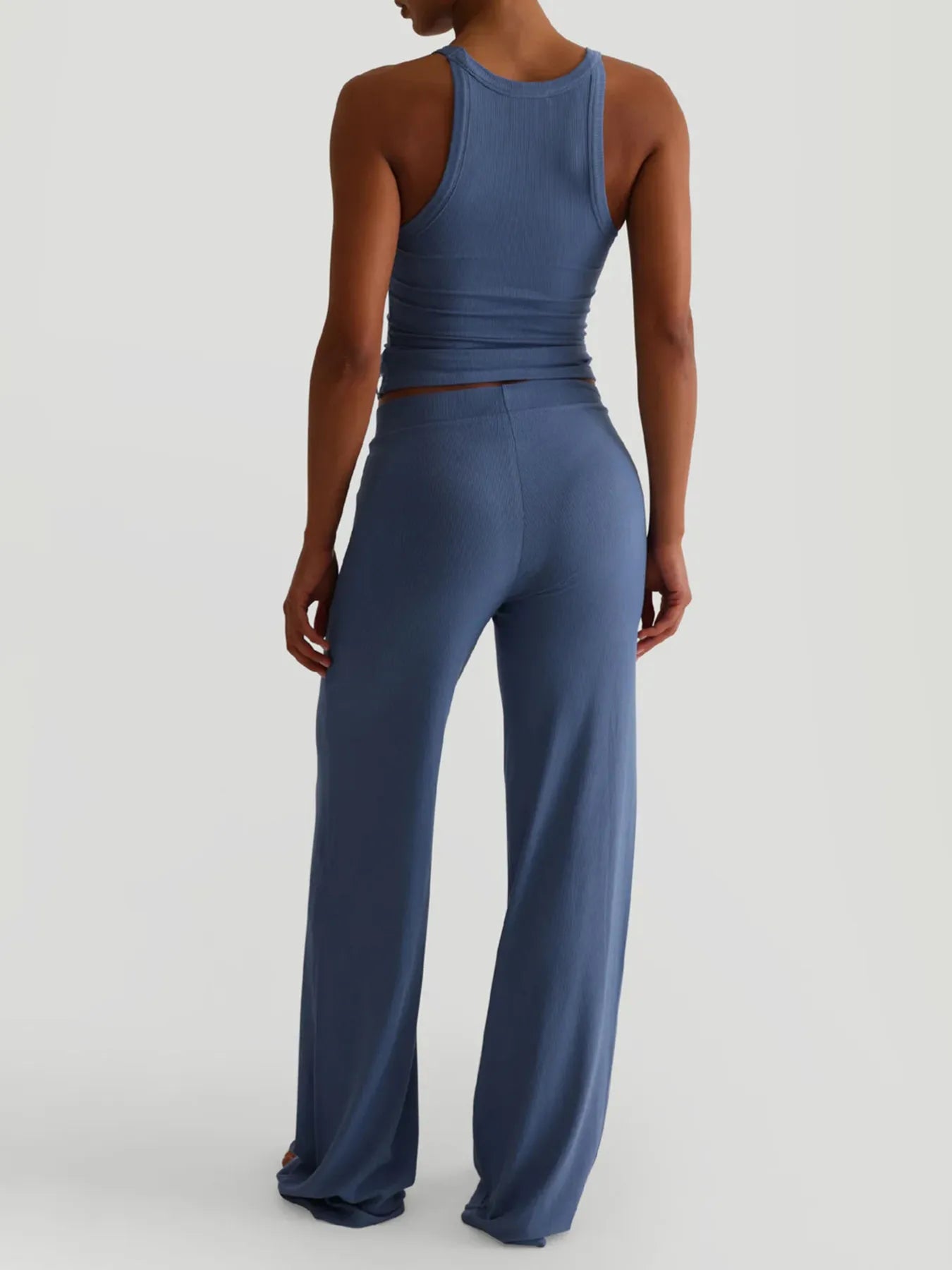 Ribbed Tank and High-Waisted Active Set
