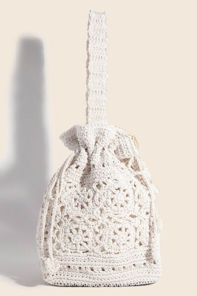 Braided Single Strap Drawstring Bag - MONLANE