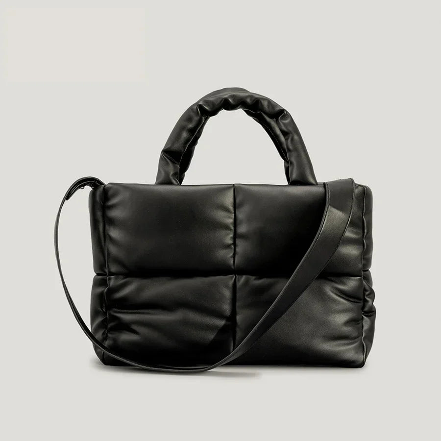 Quilted Luxury Nylon Down Cotton Bag