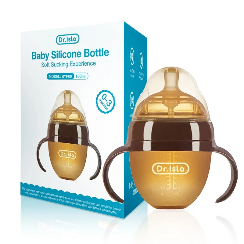 Dr.isla Baby Silicone Bottle BPA Free