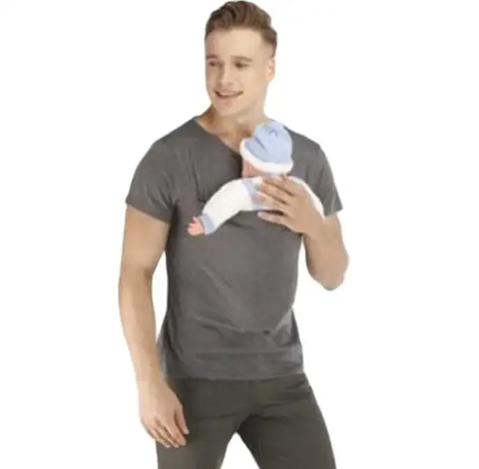 Safety Kangaroo Pocket T Shirt Baby Carrier