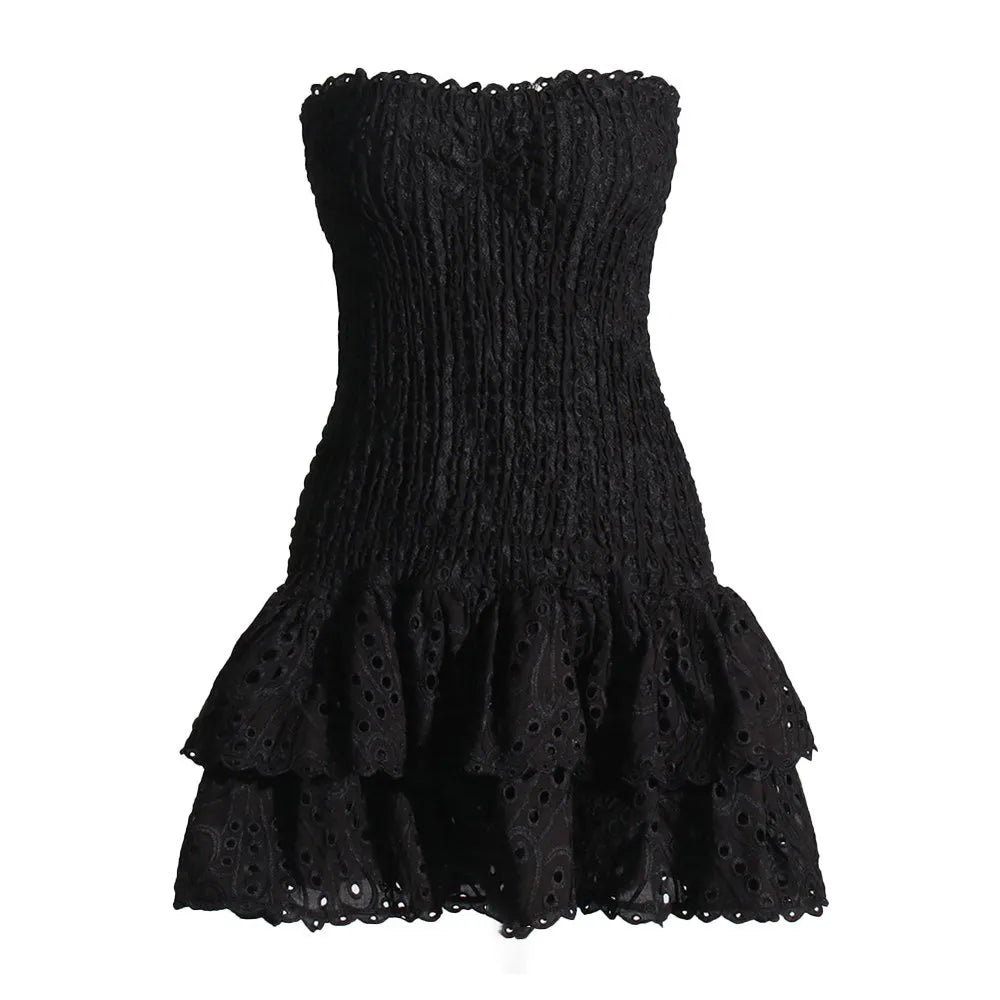 Strapless High Waist Slimming Dress