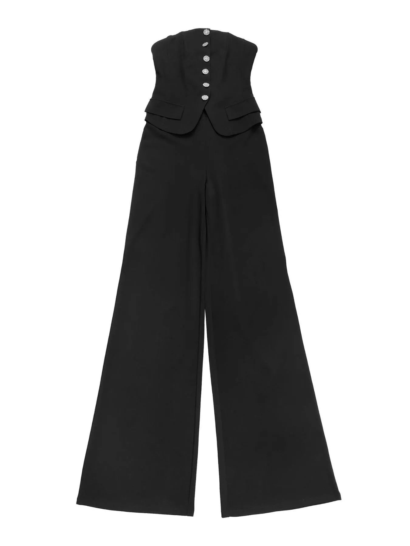 Tube Wide Leg Jumpsuit