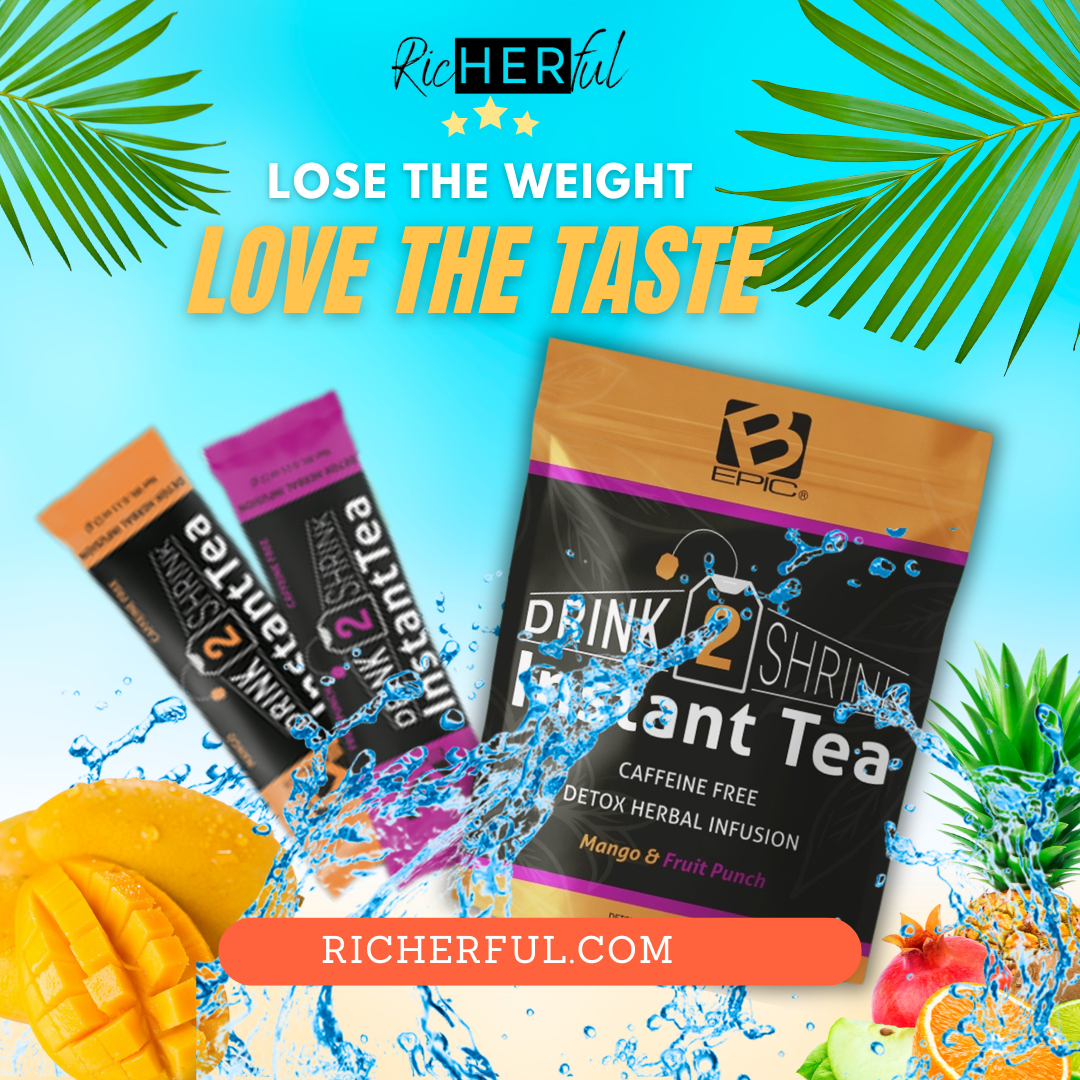 DRINK2SHRINK Herbal Instant Tea - MONLANE