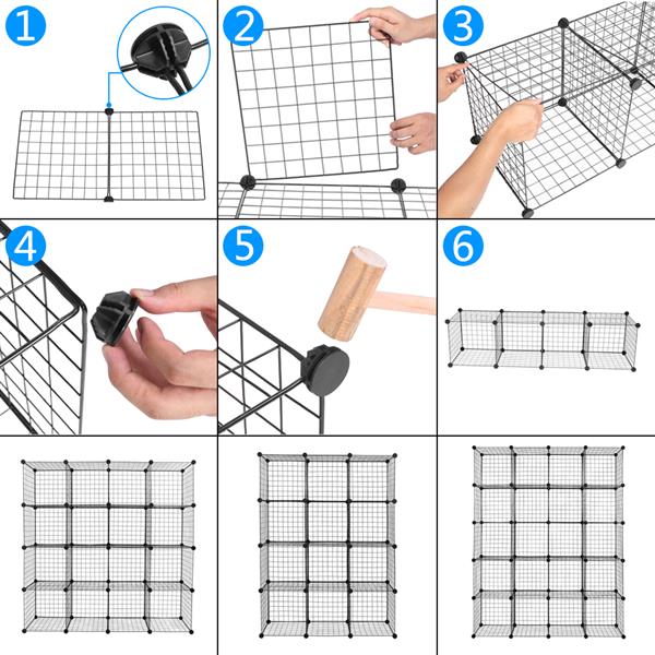 20-Cube Organizer Cube Storage
