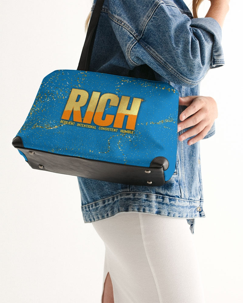 RICH Signature Leather Shoulder Bag - MONLANE