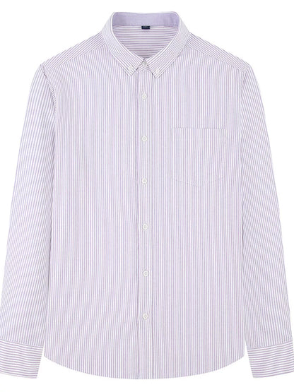 Men's Full Size Button Up Long Sleeve Shirt