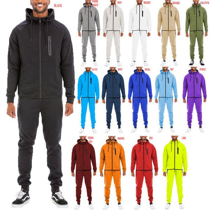 Mens Full Zip Sweat Set - MONLANE