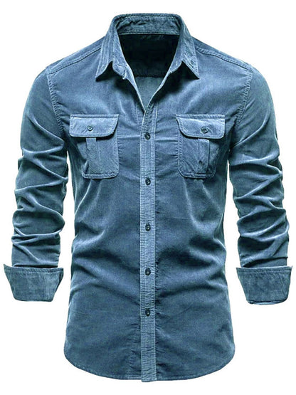 Men's Full Size Button Down Shirt