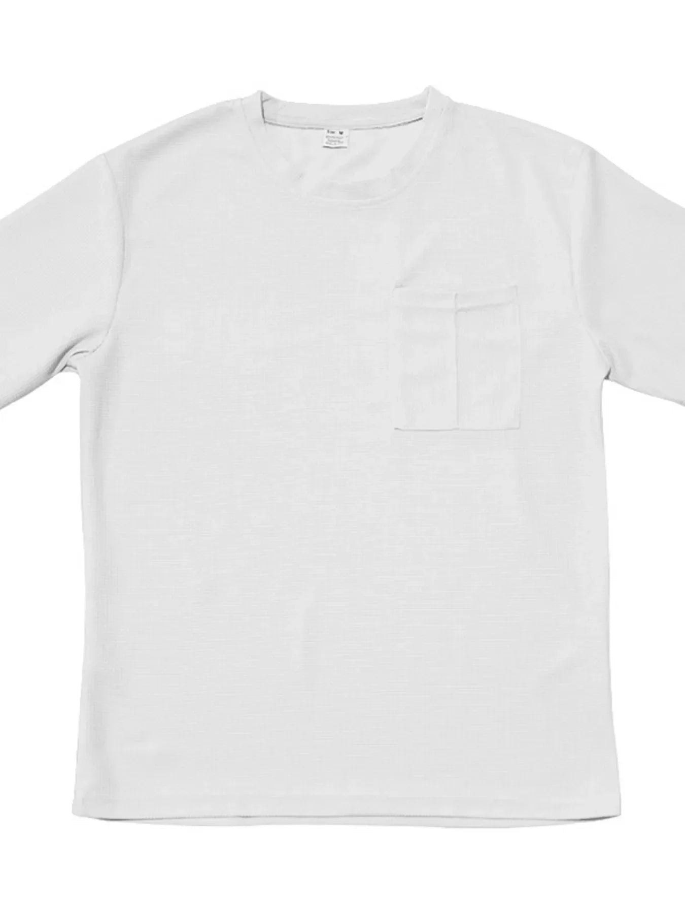 Men's Round Neck Short Sleeve Top and Shorts Set