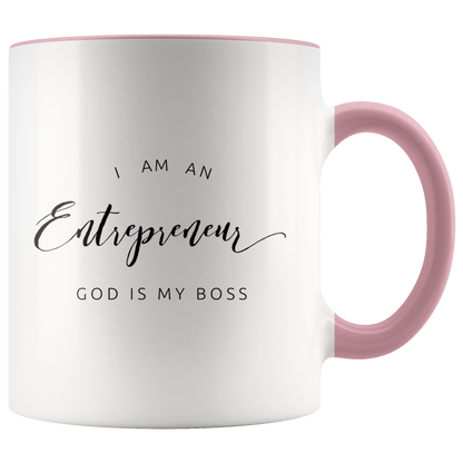 God Is The Boss Mug - MONLANE