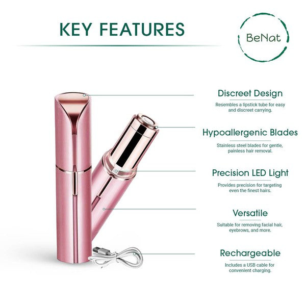 Rechargeable Facial Hair Remover - MONLANE