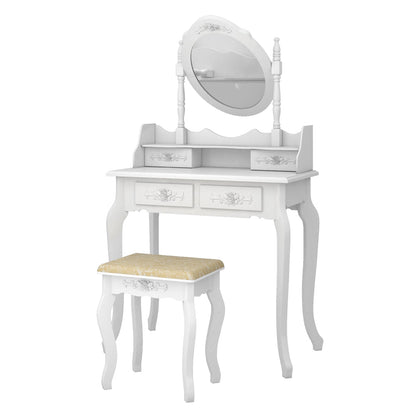 Concise 4-Drawer Rotation Dresser