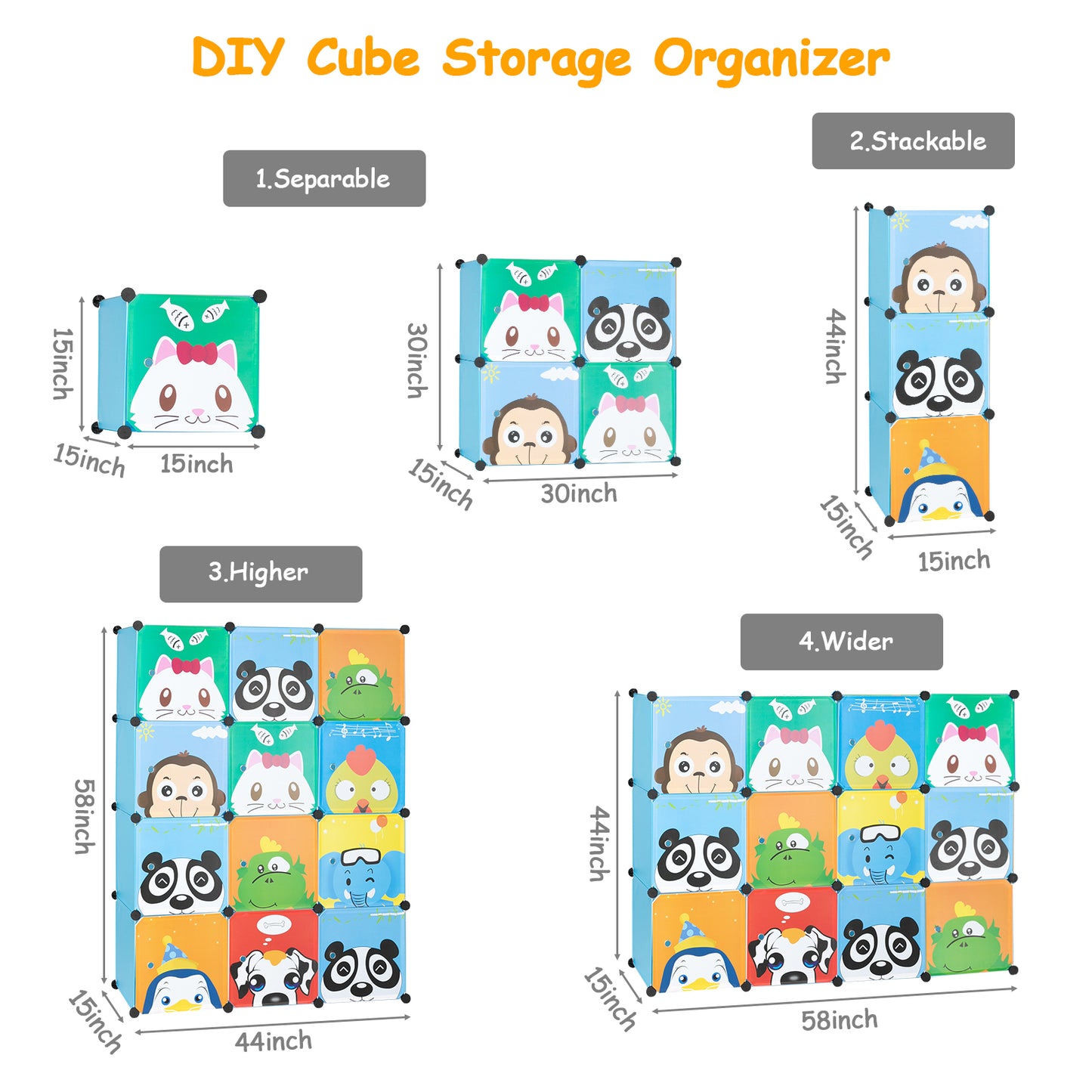 Rubik's Cube Wardrobe - MONLANE