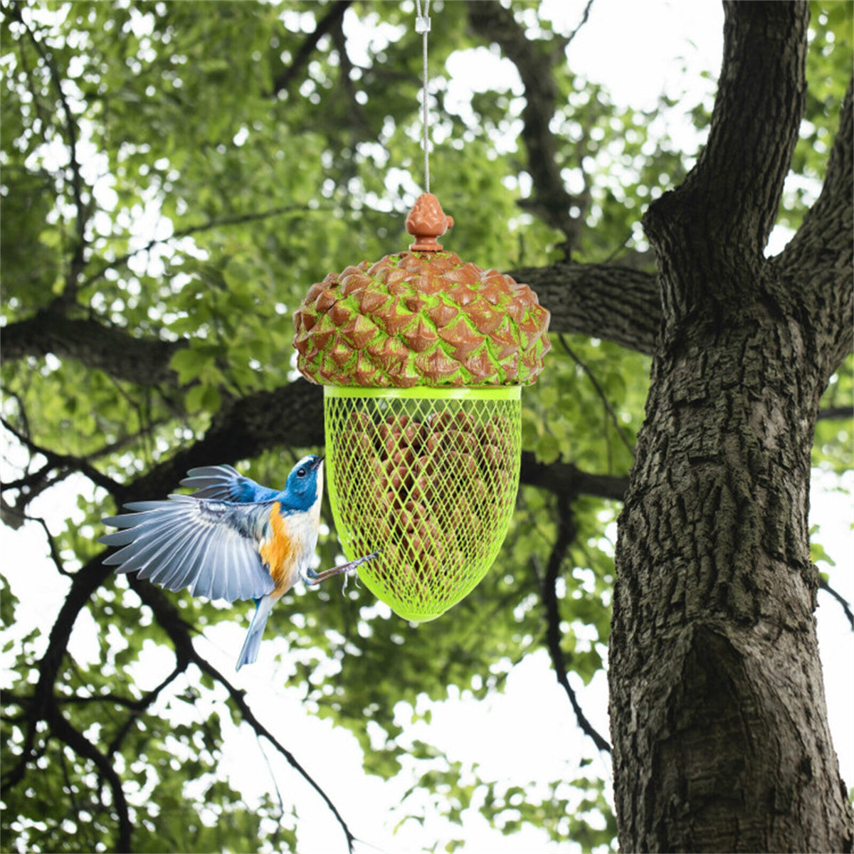 Bird Feeder Outdoor Hanging Food Dispenser - MONLANE