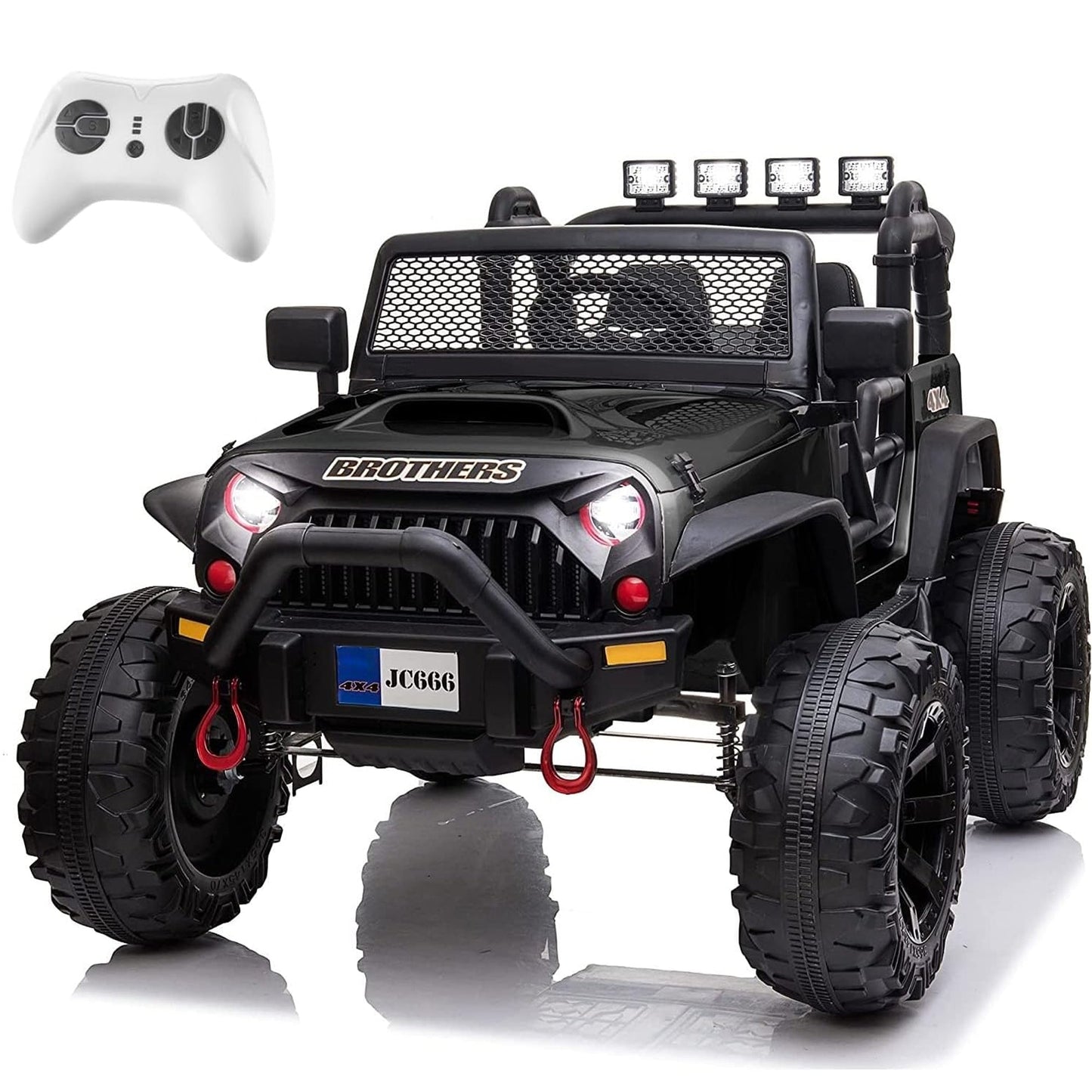 Large Wheels 2 Seater Kids Electric Car