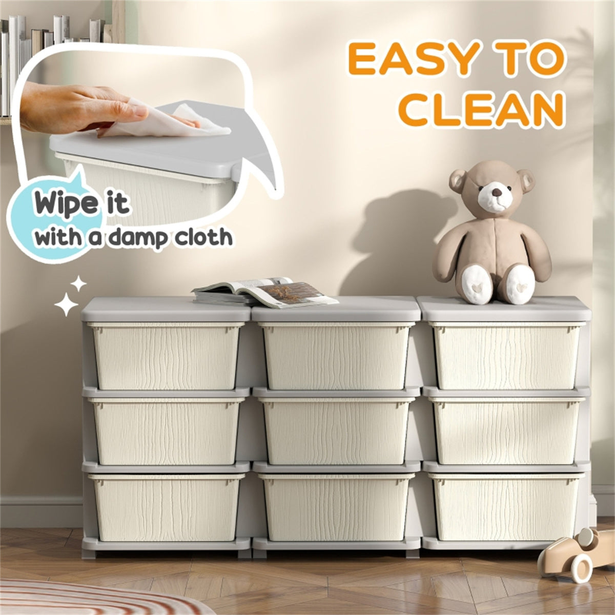 Clothes-Toys Storage