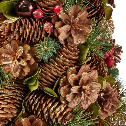 Pine cone table top tree