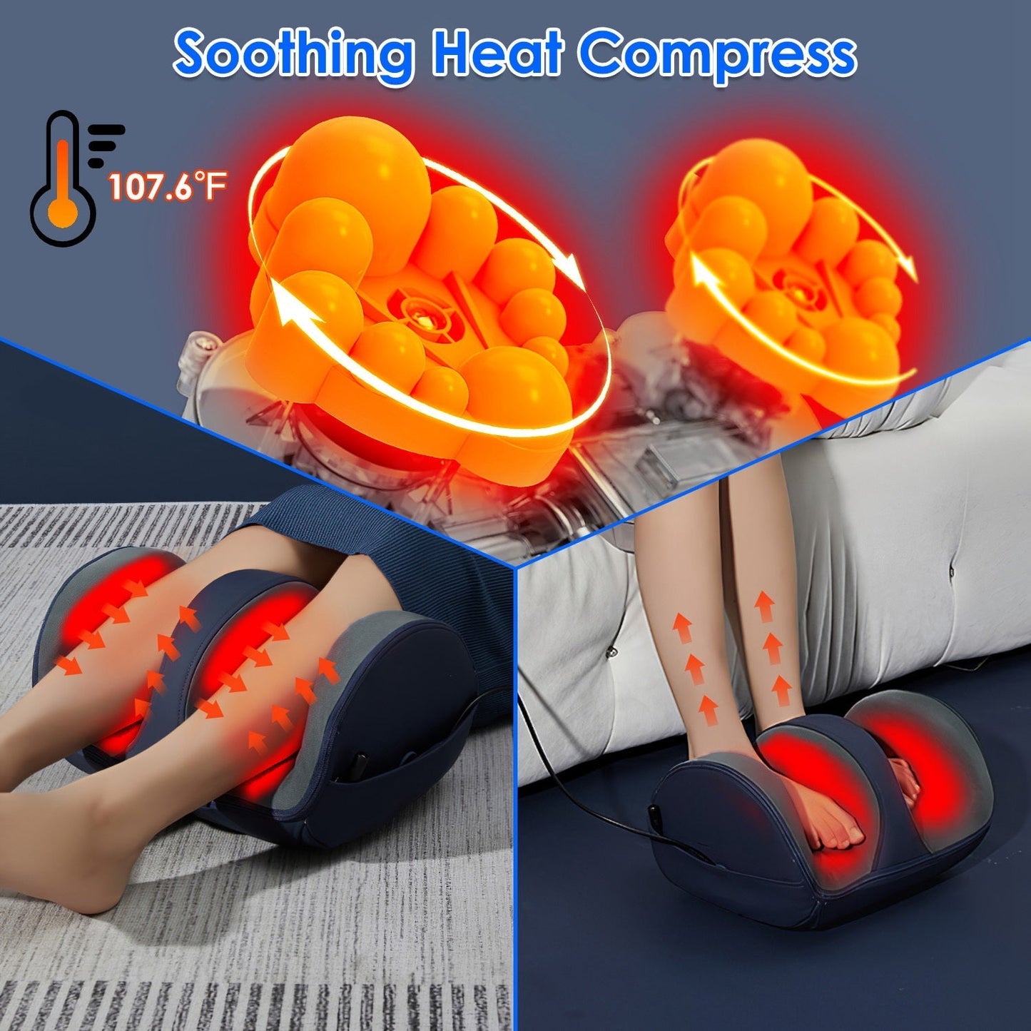 Foot Massager with Heat - MONLANE