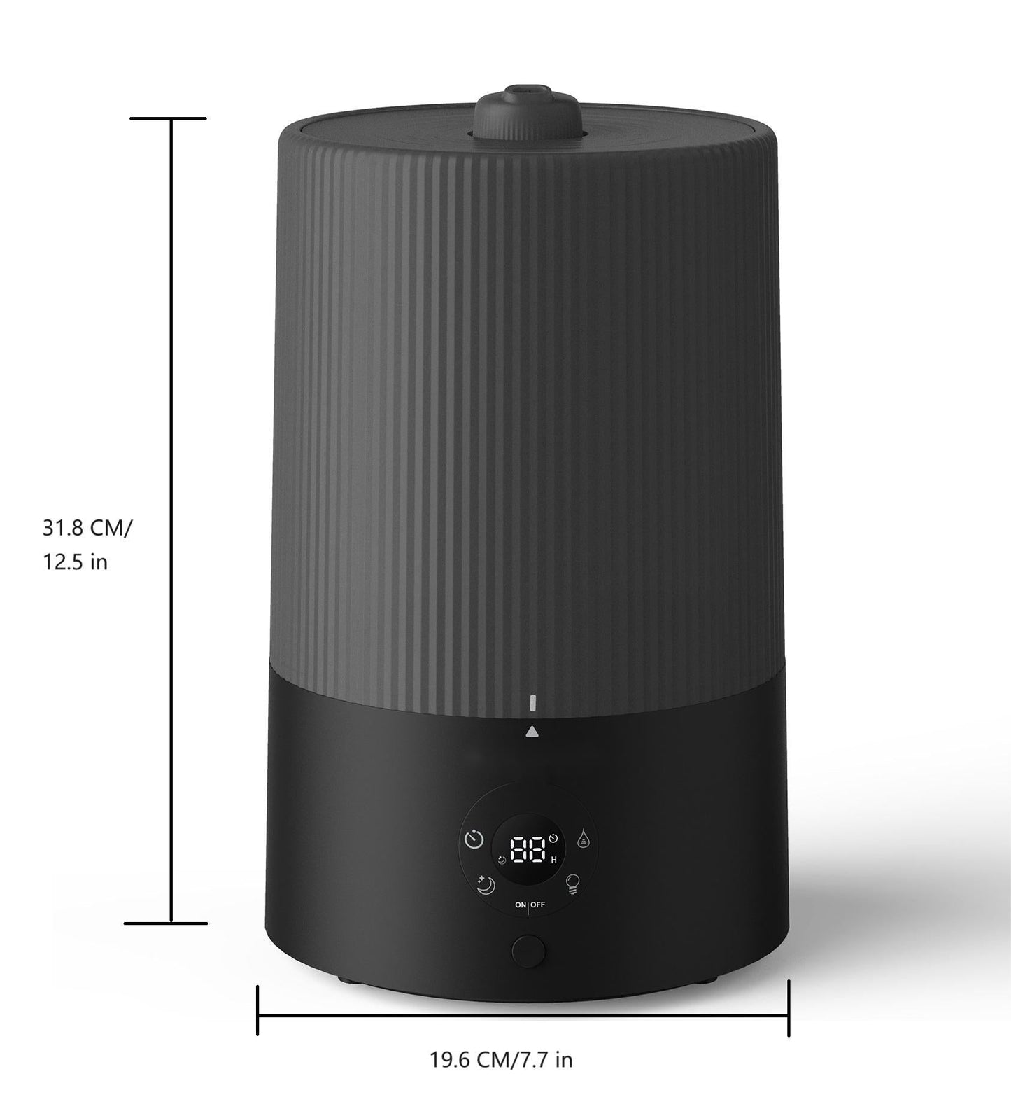 4L Top Fill Ultrasonic Cool Mist Humidifier
