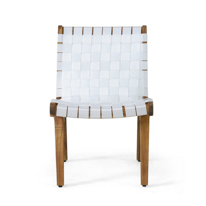 Outdoor Acacia Rope Weave 3 Piece Set