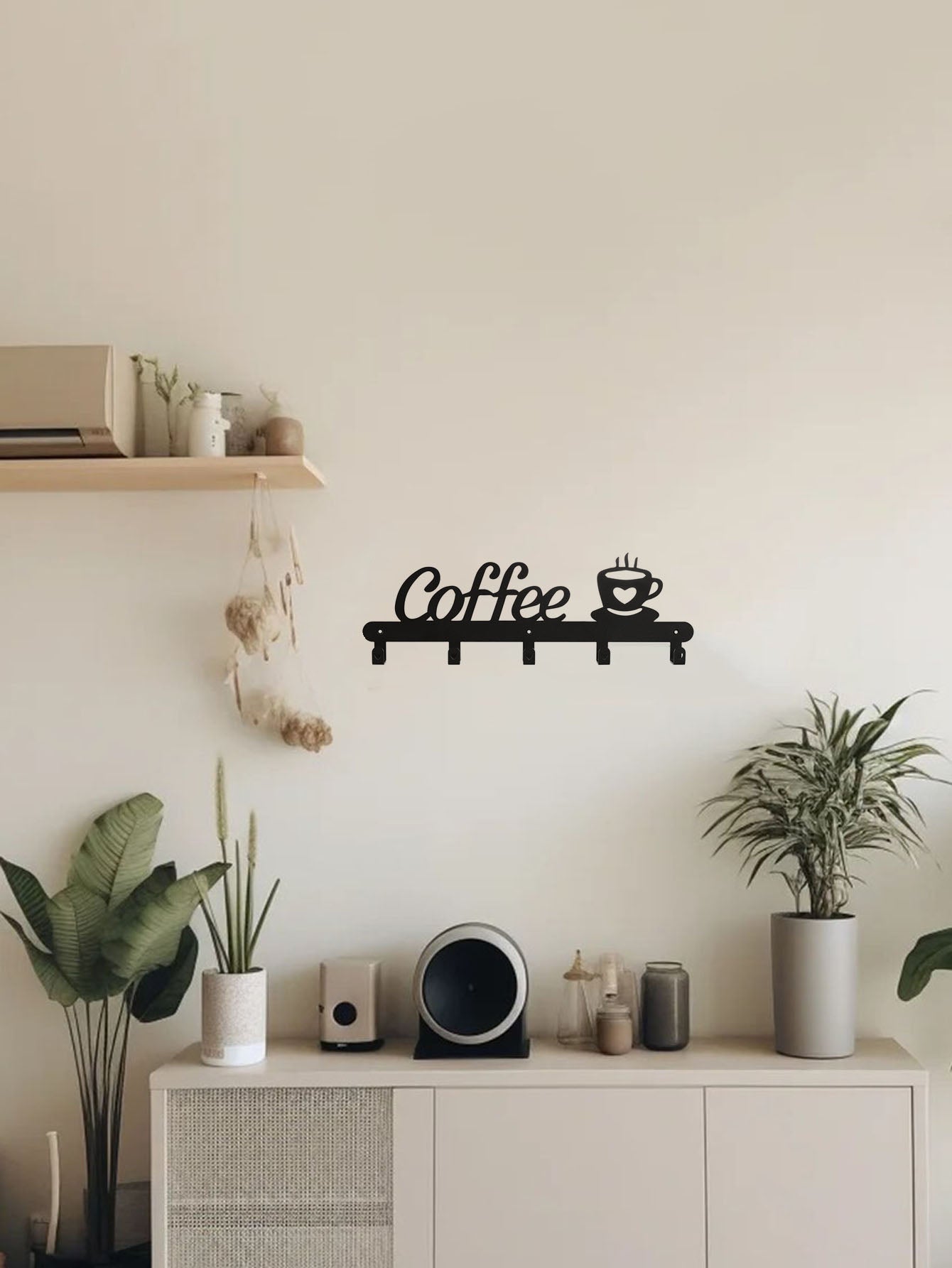 1pc Coffee Mug Holder Wall Mounted