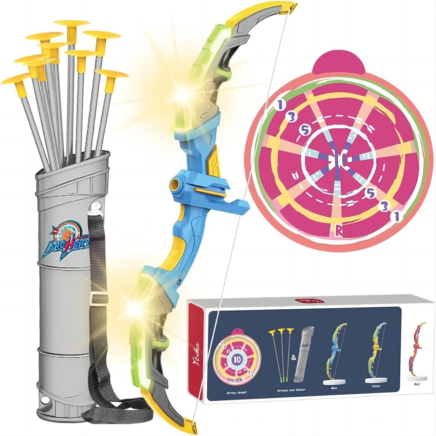 Bow & arrow toy set