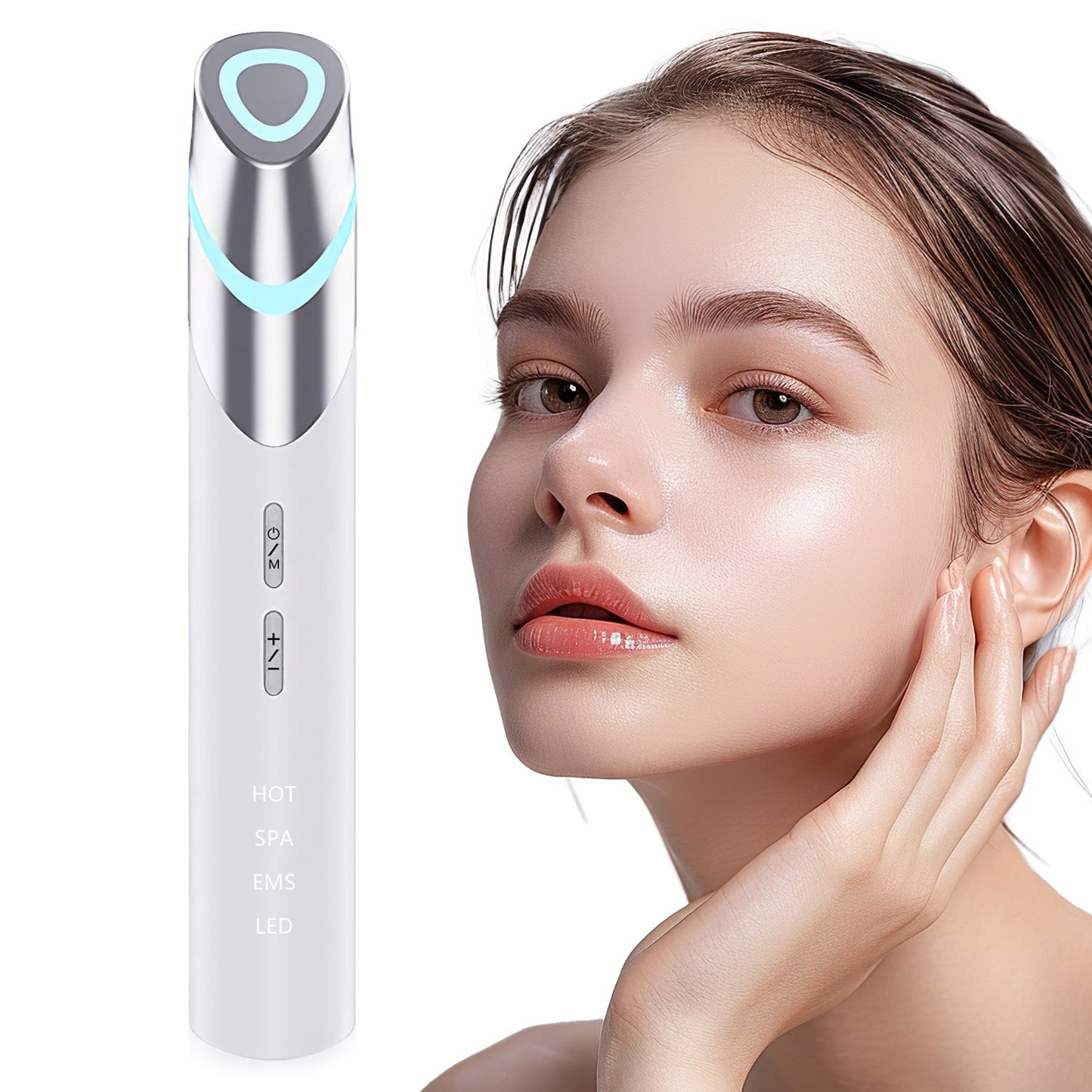 Radio Frequency Skin Beauty Device - White - MONLANE