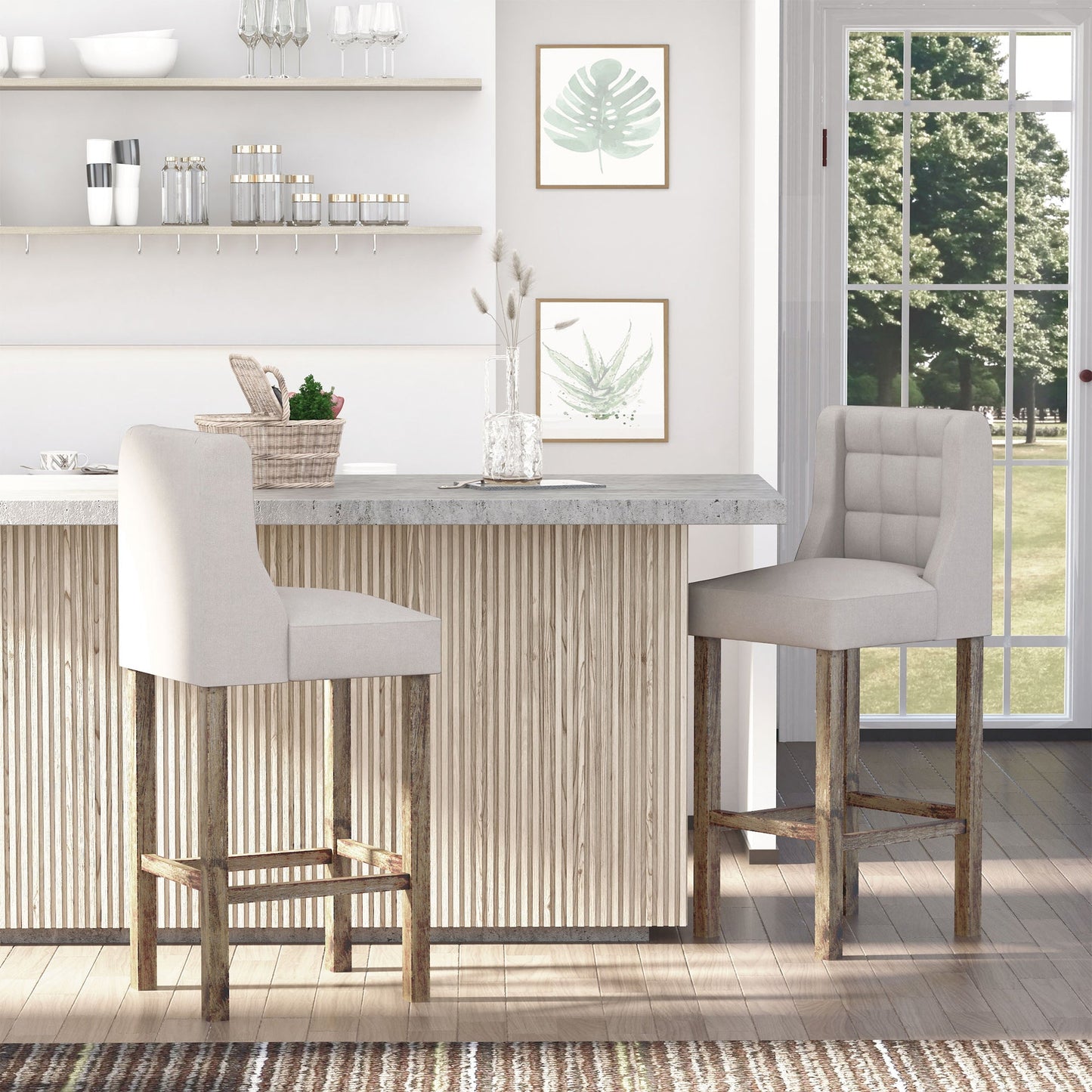 Height bar stool