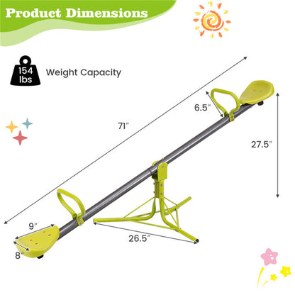 Kids Rotating Seesaw 70.9"x26.4"x27.6"