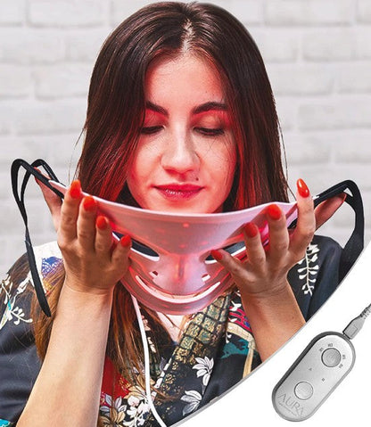 Aura Mask: Banish Breakouts & Scars with LED Light Therapy