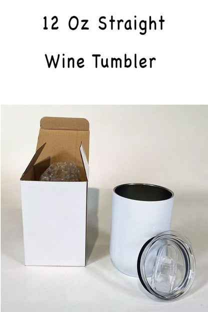 Fall Girly Wine Cup Tumbler