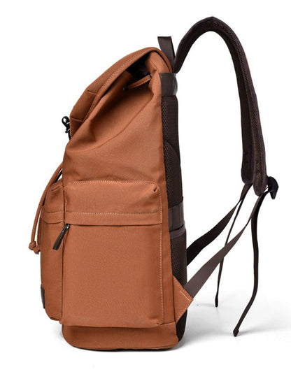 Multi Pockets Canvas Backpack