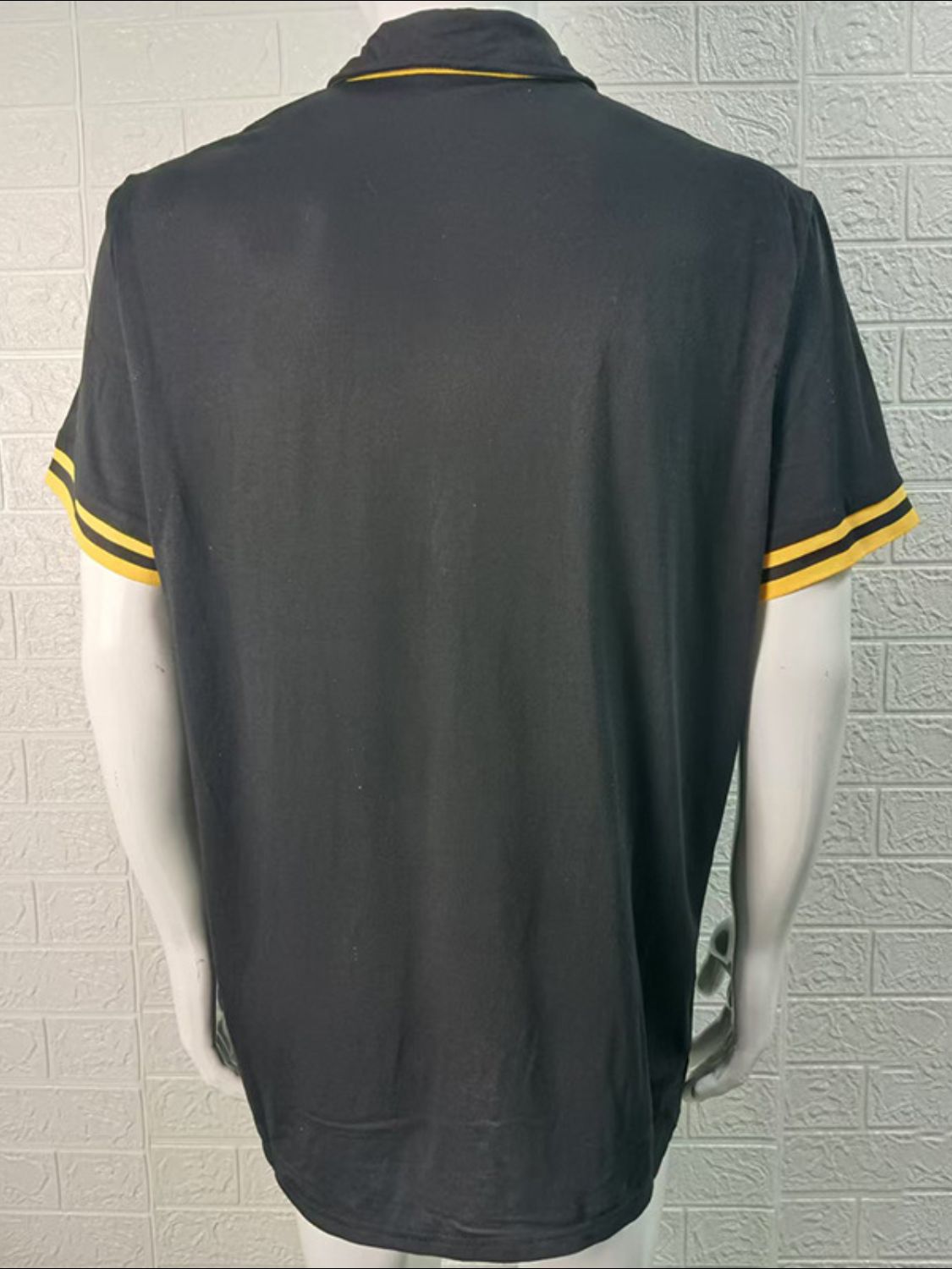 Men's Contrast Short Sleeve Polo