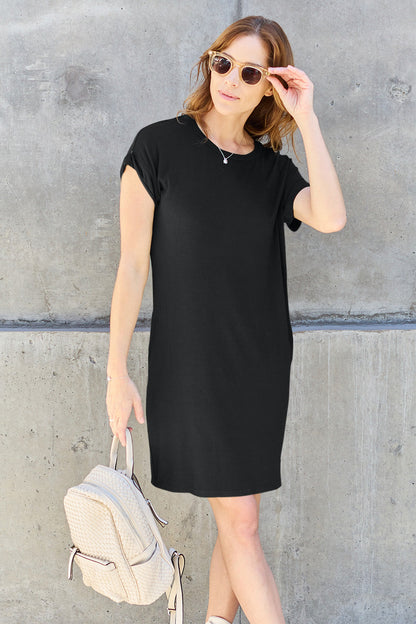 Full size Dress with Pockets - MONLANE