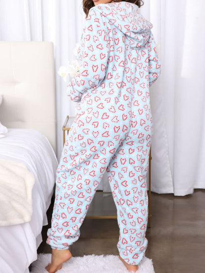 Hooded Lounge Jumpsuit
