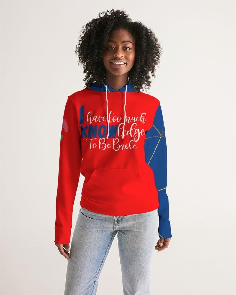 I Know Too Much To Be Broke Signature Women's Hoodie - MONLANE