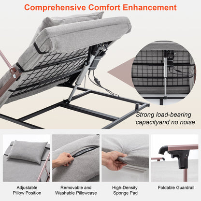 Lifting System Electric Adjustable Bed Backrest