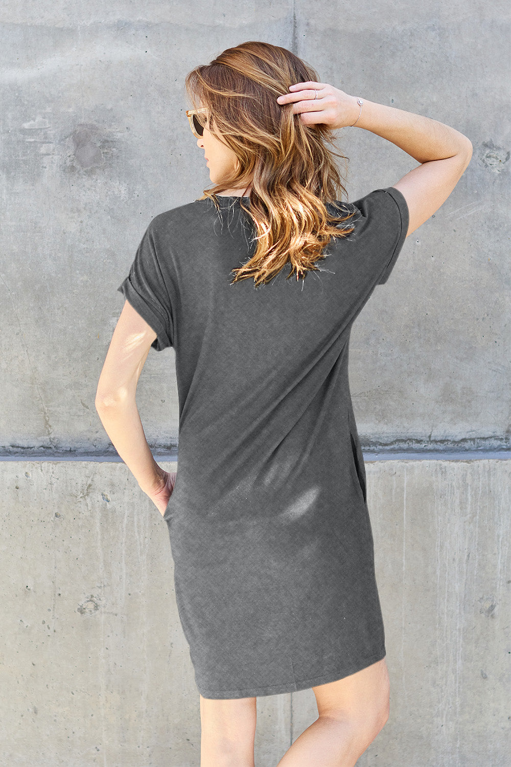 Full size Dress with Pockets - MONLANE