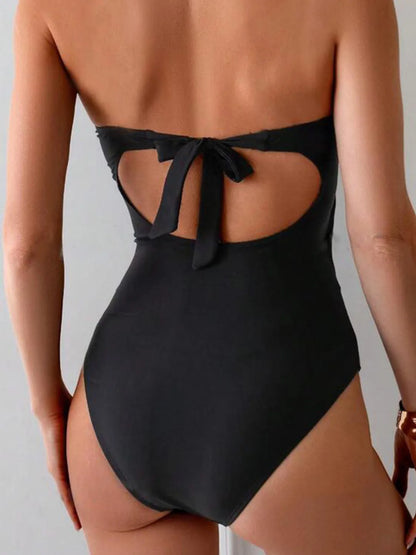 Sweetheart Neck One-Piece Swimwear - MONLANE