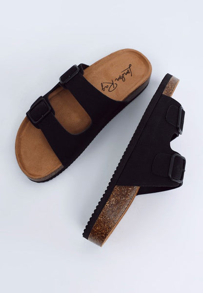 Gloriosa The Double Strap Slide Sandals