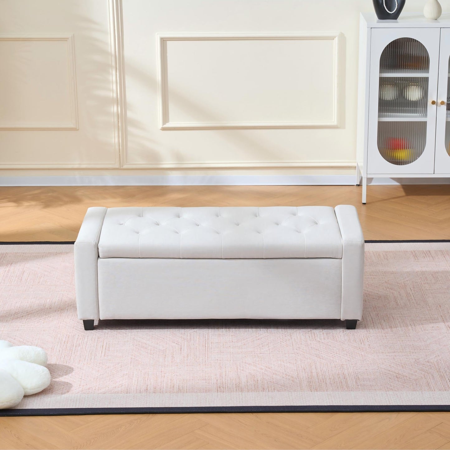 48" Storage Bedroom Bench