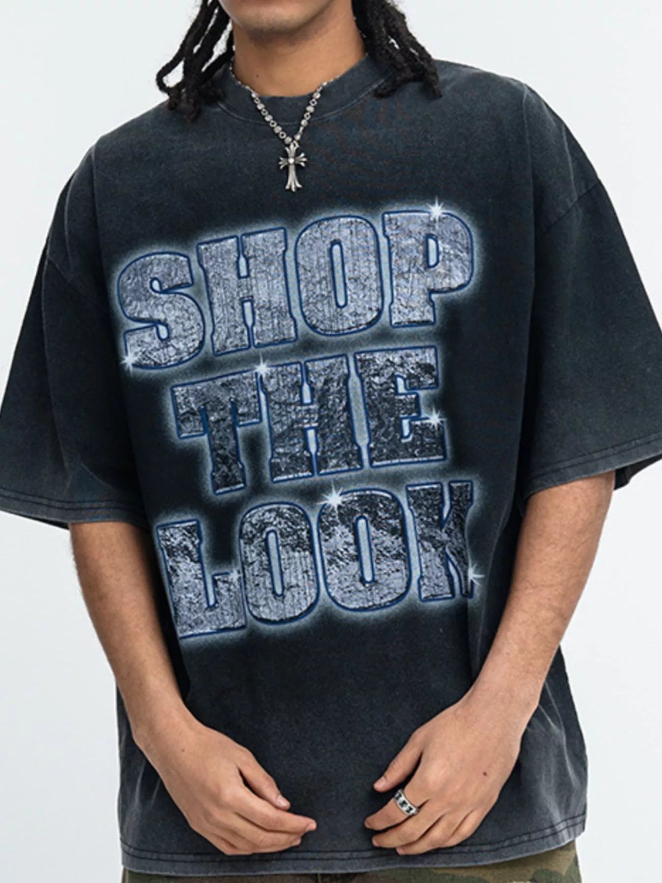 Men's Letter Graphic Short Sleeve T-Shirt