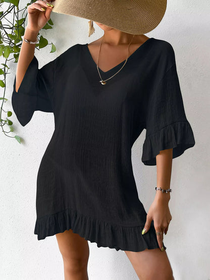 Butterfly Back Cover-Up Dress