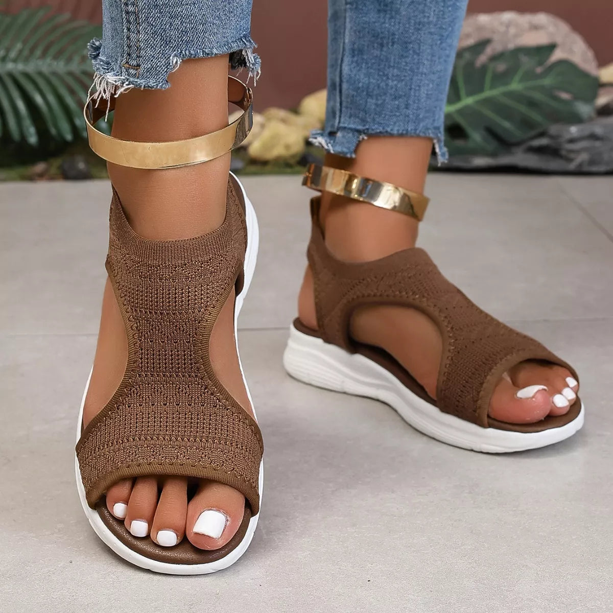 Open Toe Platform Sandals