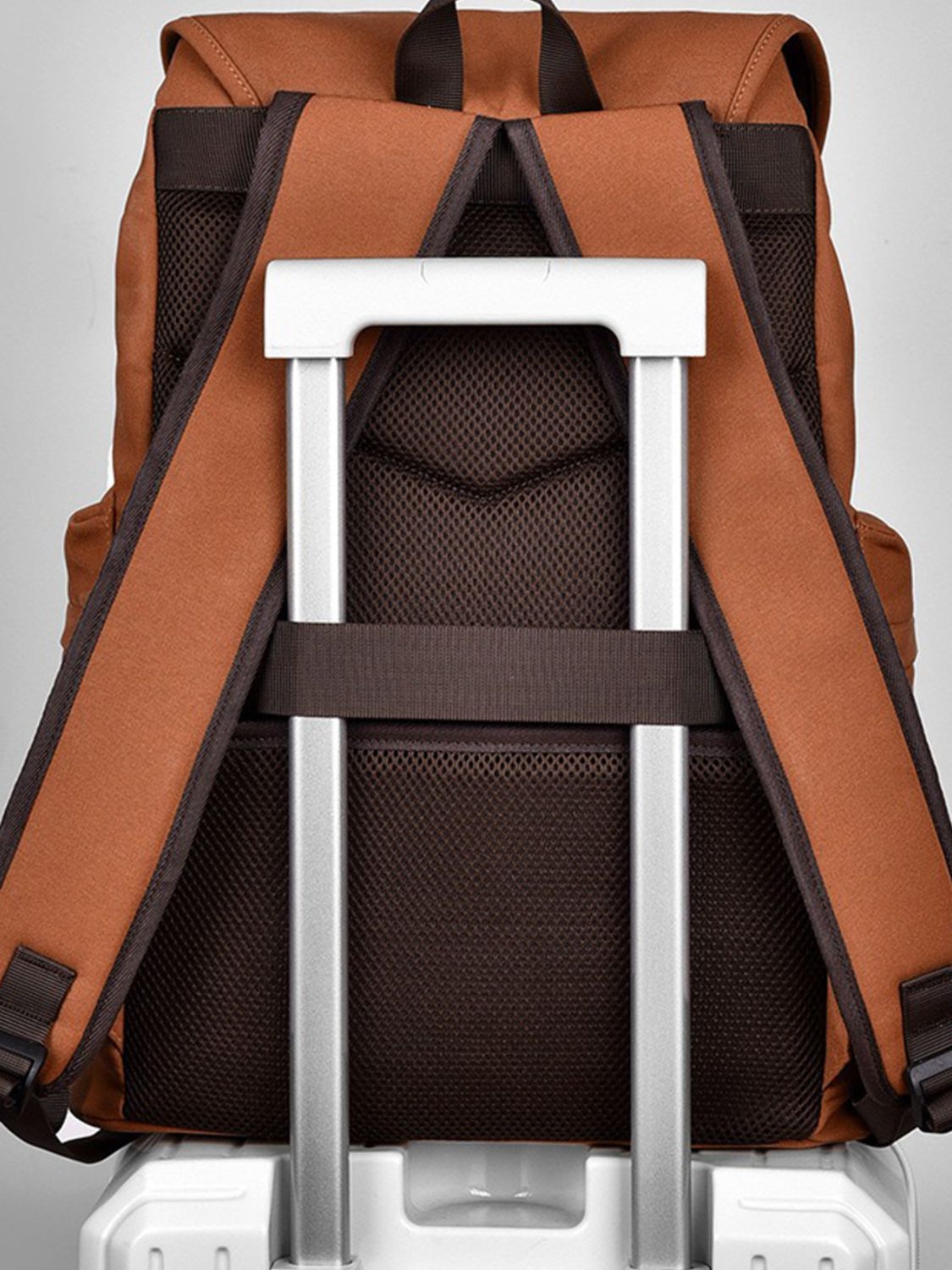 Multi Pockets Canvas Backpack
