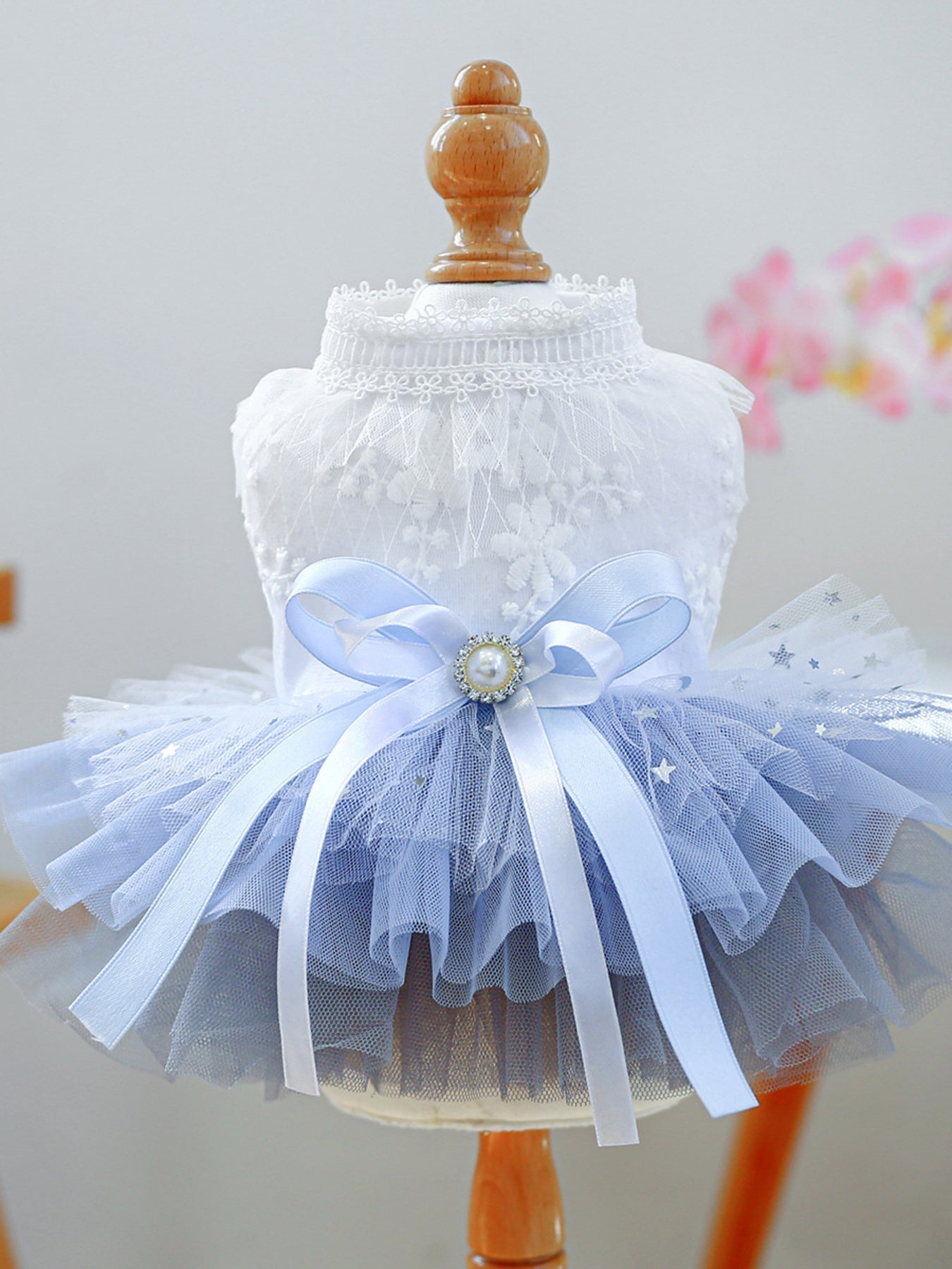 Lace Tutu Pet Dress