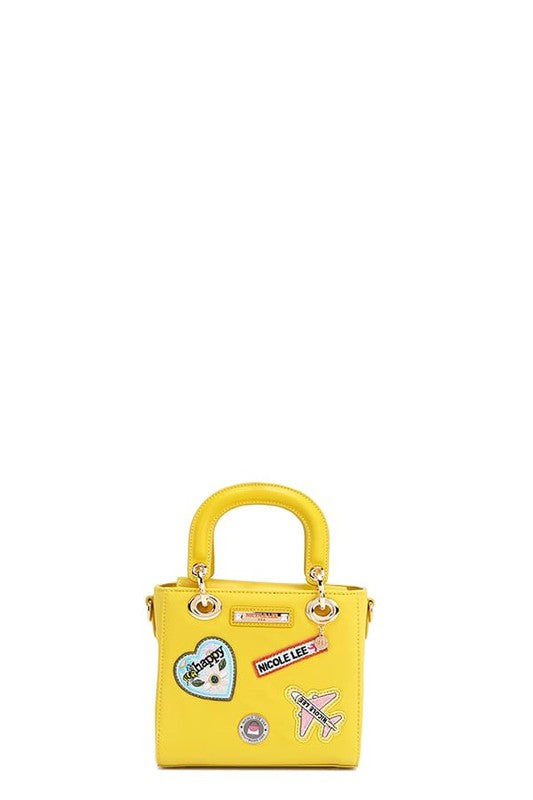 Color Patch Handbag - MONLANE