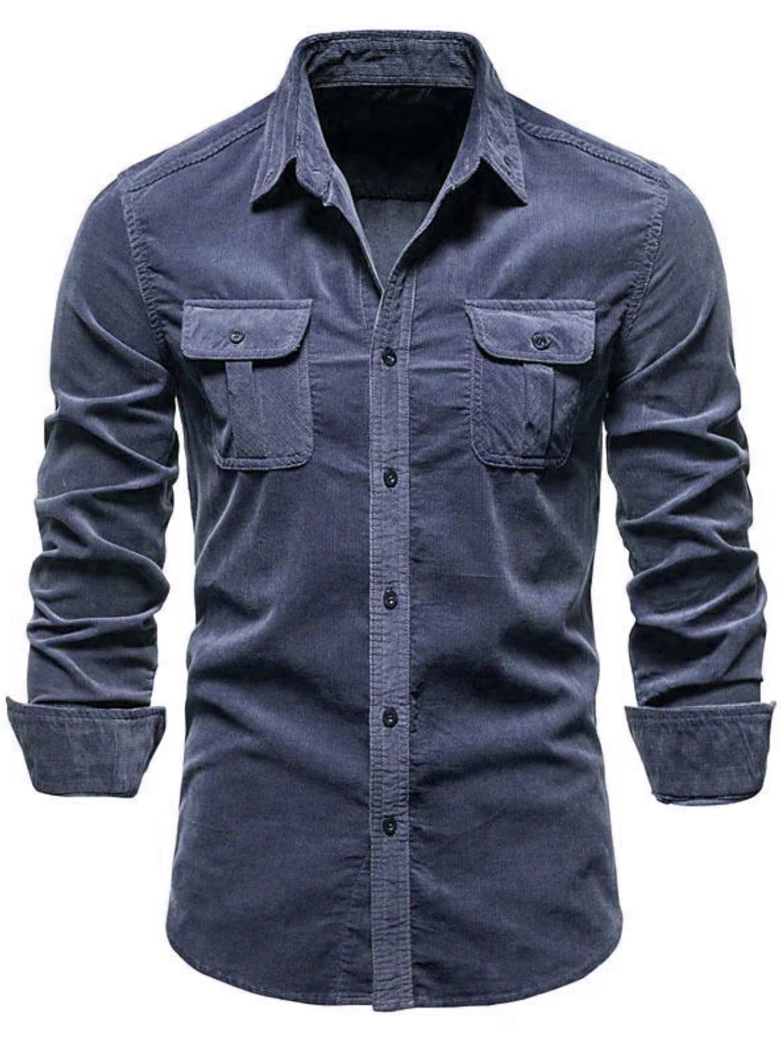 Men's Full Size Button Down Shirt